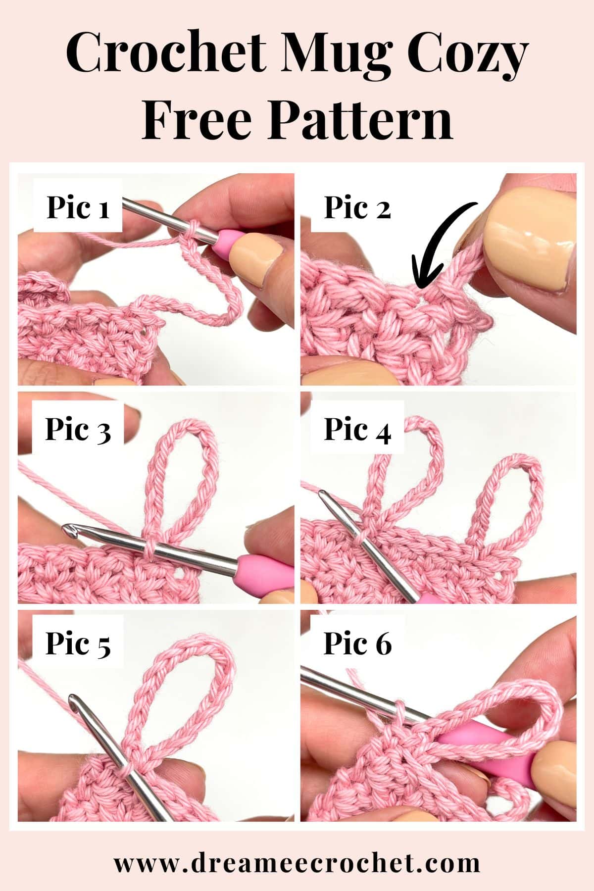 EASY crochet mug cozy free pattern & video tutorial, Crochet cup cozy free pattern