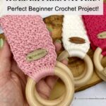 EASY crochet towel holder free pattern, Simple crochet kitchen towel holder free pattern